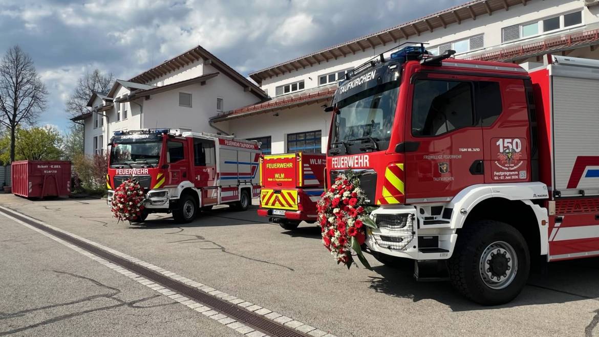 Segnung unserer neuen Fahrzeuge